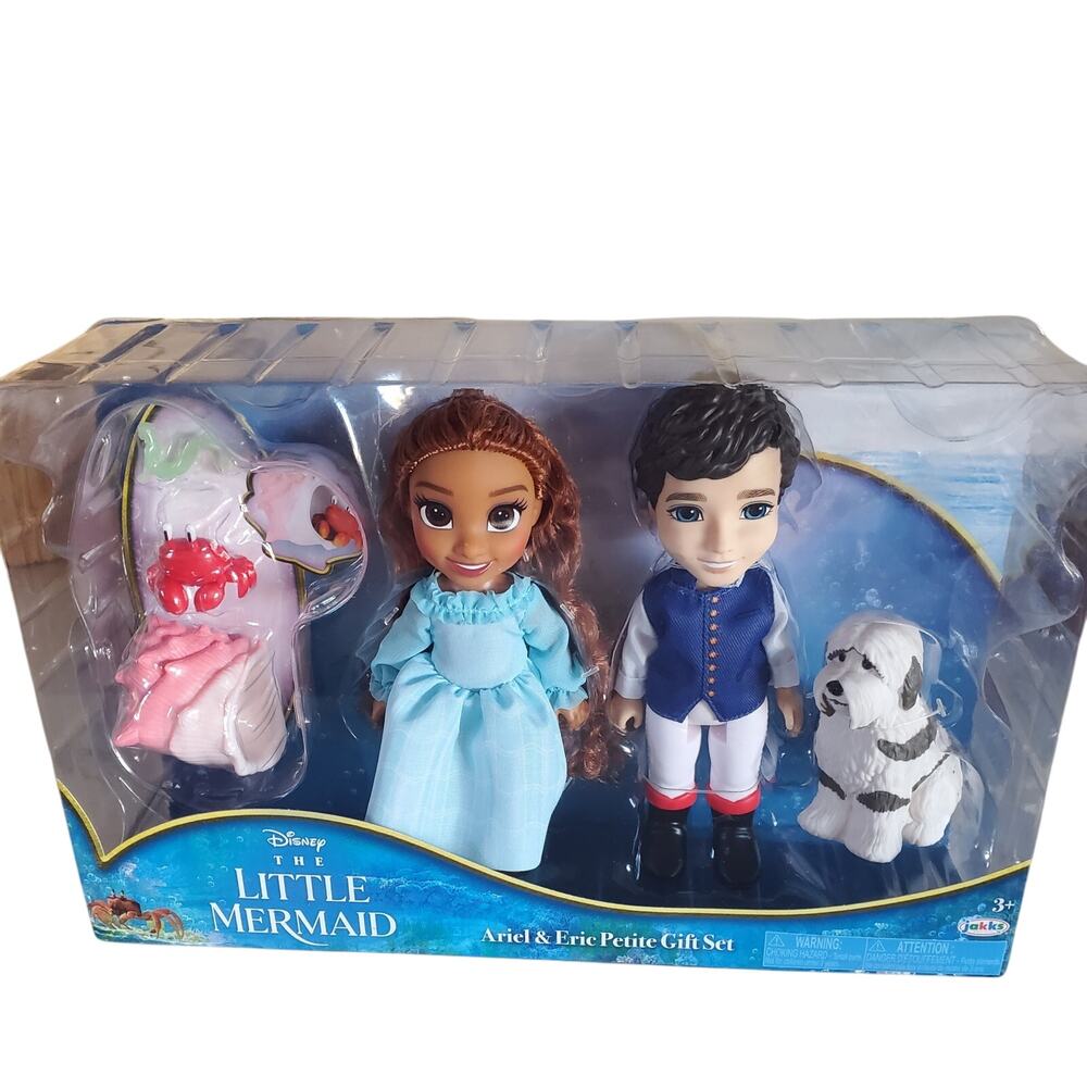The Little Mermaid Ariel & Eric Petite Gift Set - NEW Gift Christmas Birthday